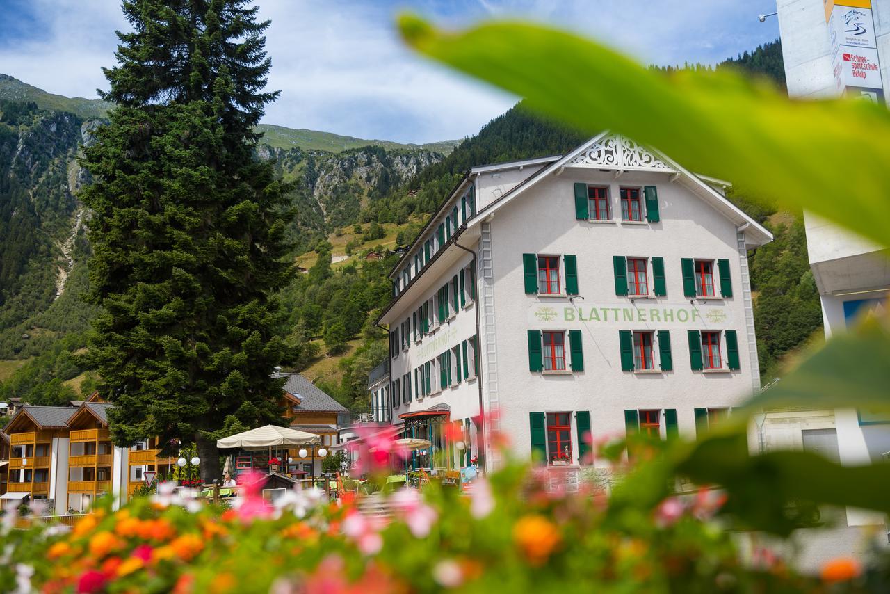 Hotel Blattnerhof Blatten bei Naters Exterior photo